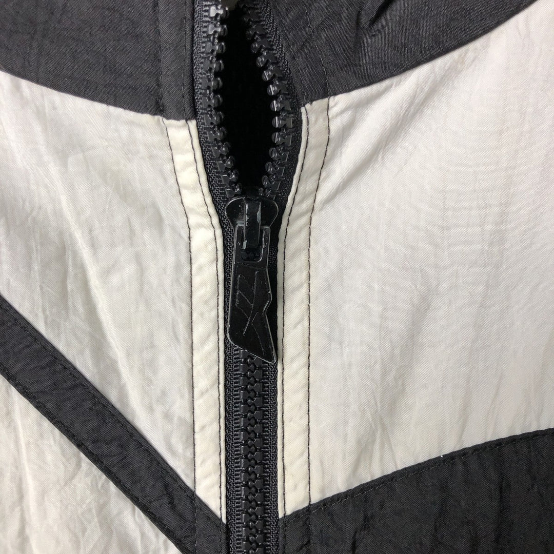 90'S Reebok Nylon Jacket, Men's M Size, Vintage Nylon black type Vintage Second Hand