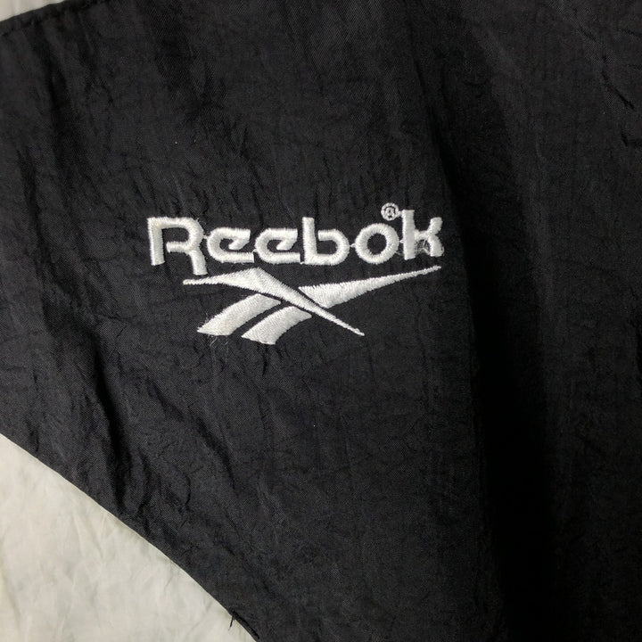 90'S Reebok Nylon Jacket, Men's M Size, Vintage Nylon black type Vintage Second Hand