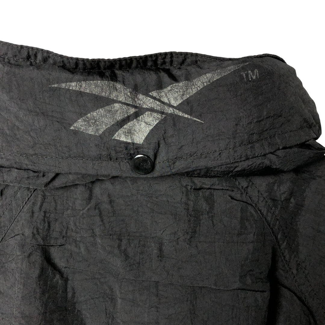 90'S Reebok Nylon Jacket, Men's M Size, Vintage Nylon black type Vintage Second Hand