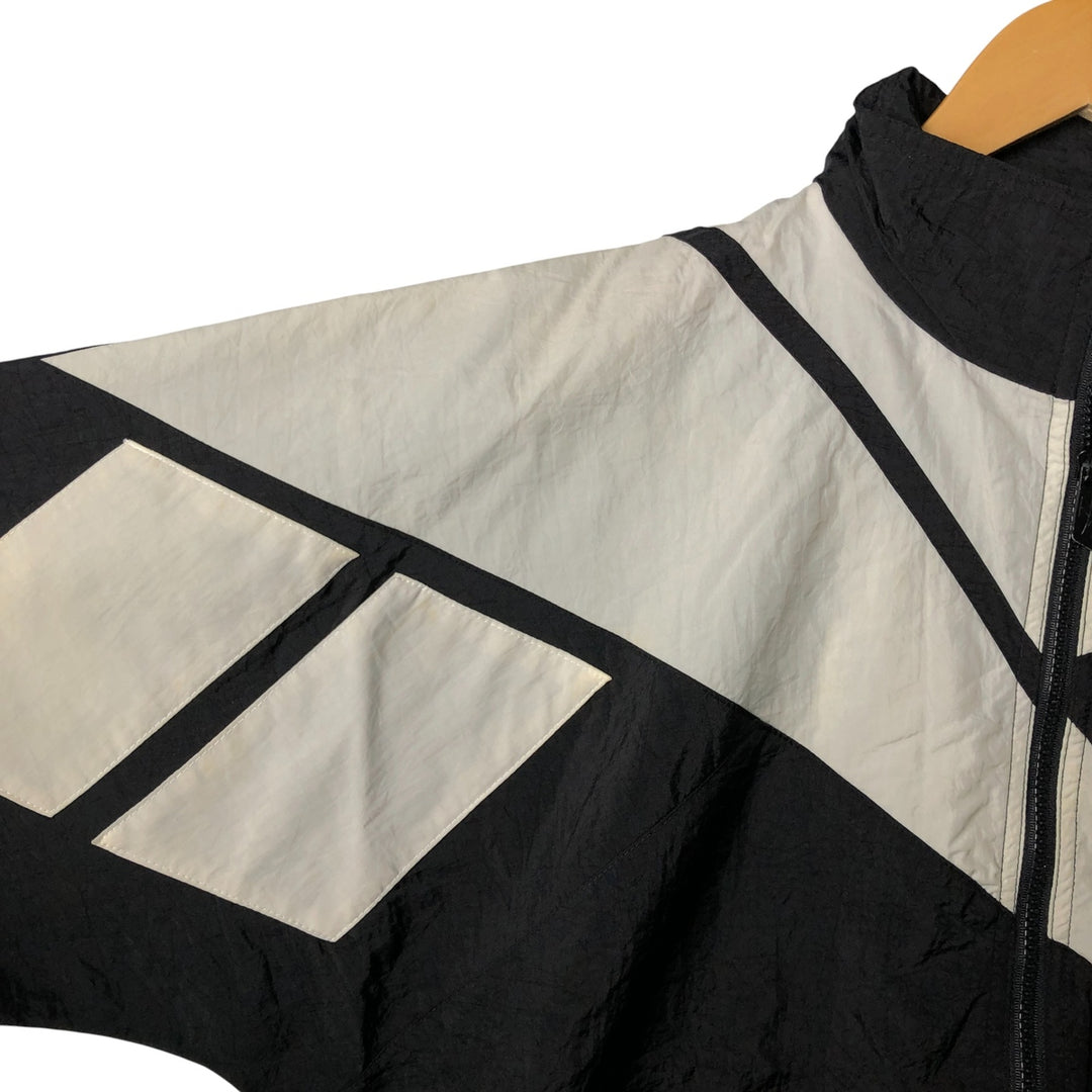 90'S Reebok Nylon Jacket, Men's M Size, Vintage Nylon black type Vintage Second Hand