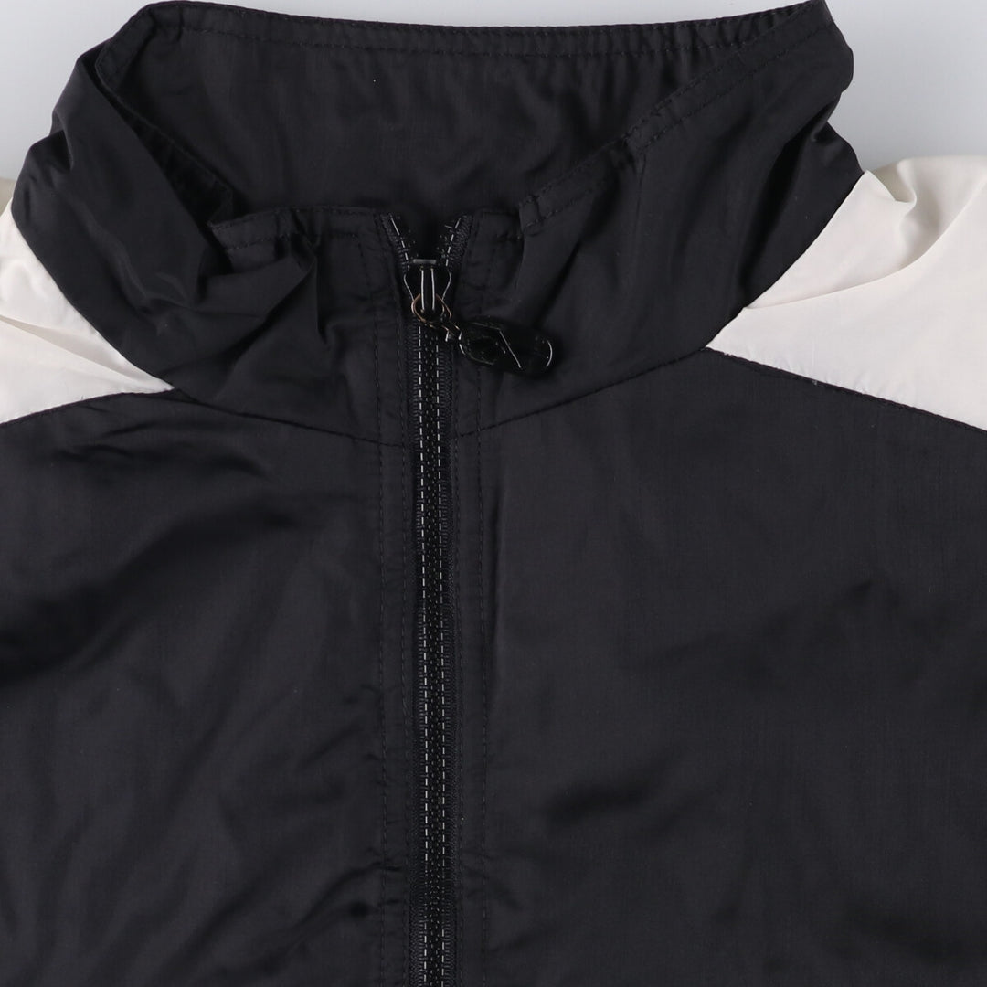 90'S Reebok Men's XXL Vintage Windbreaker unclear black type Vintage Second Hand