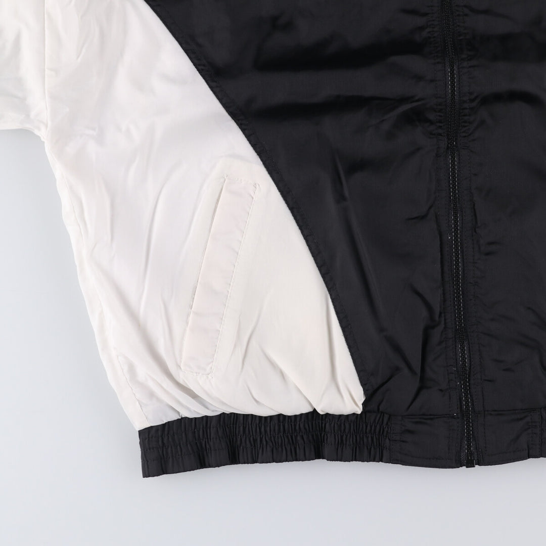 90'S Reebok Men's XXL Vintage Windbreaker unclear black type Vintage Second Hand