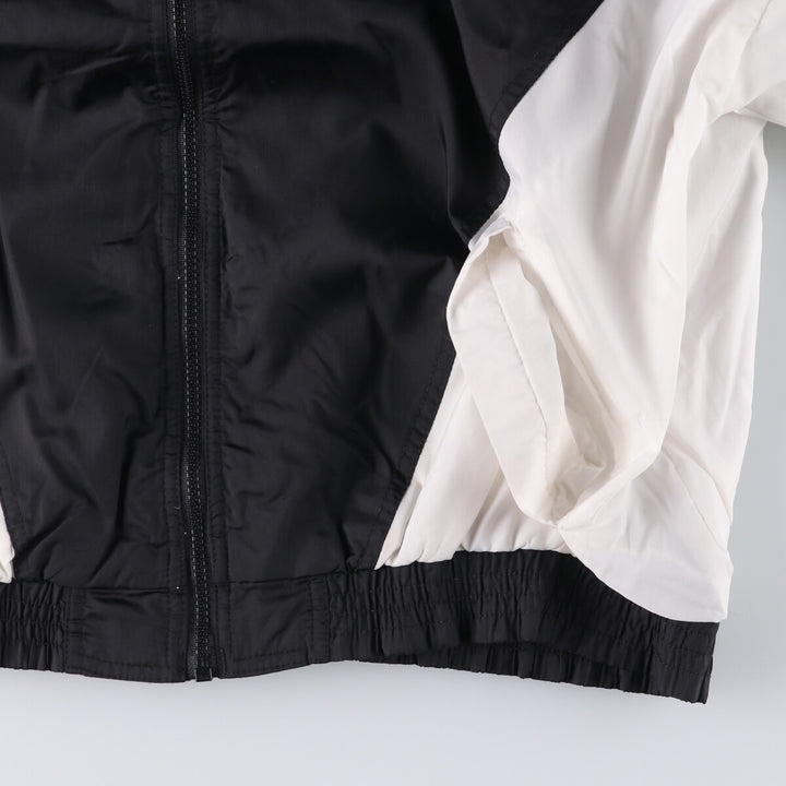 90'S Reebok Men's XXL Vintage Windbreaker unclear black type Vintage Second Hand