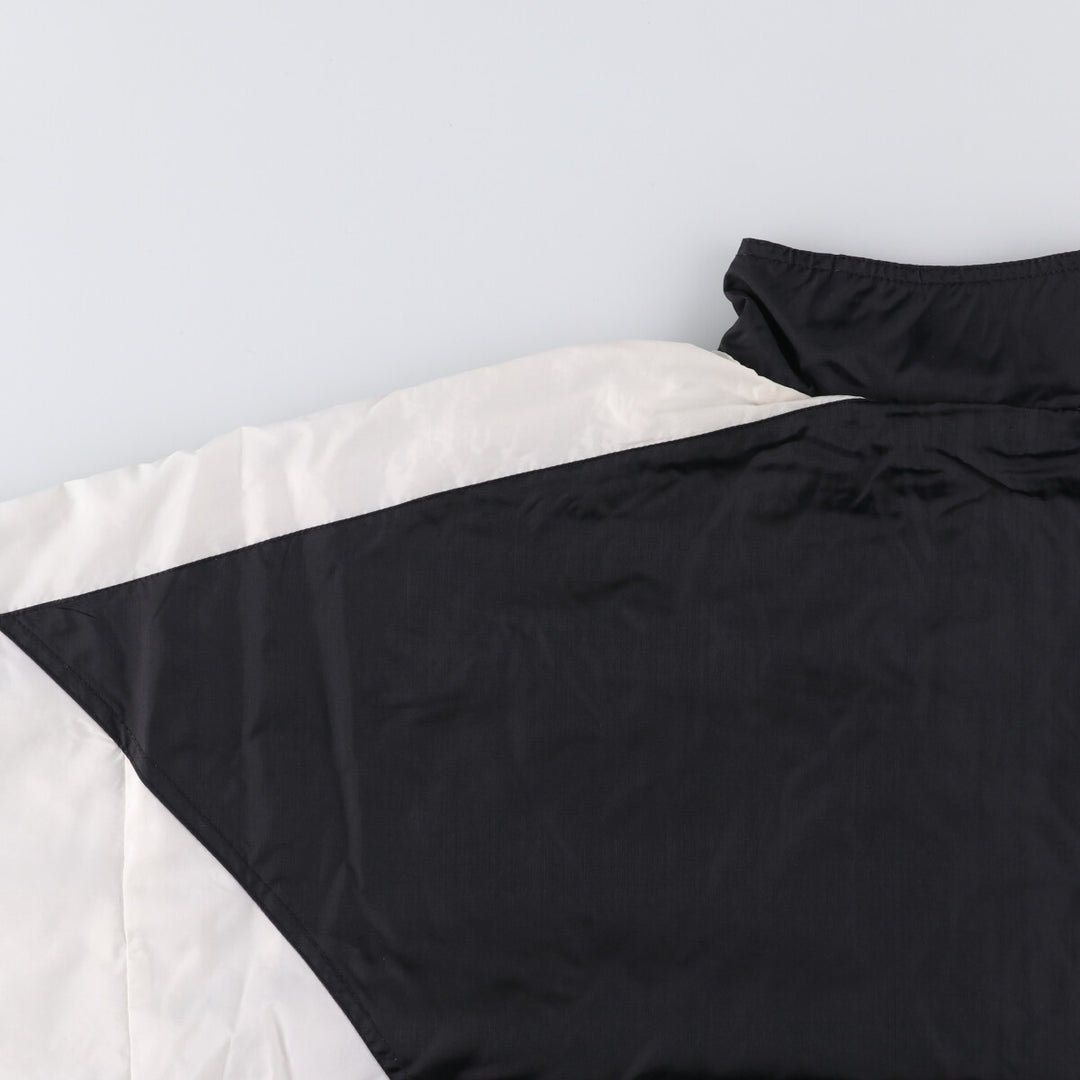 90'S Reebok Men's XXL Vintage Windbreaker unclear black type Vintage Second Hand