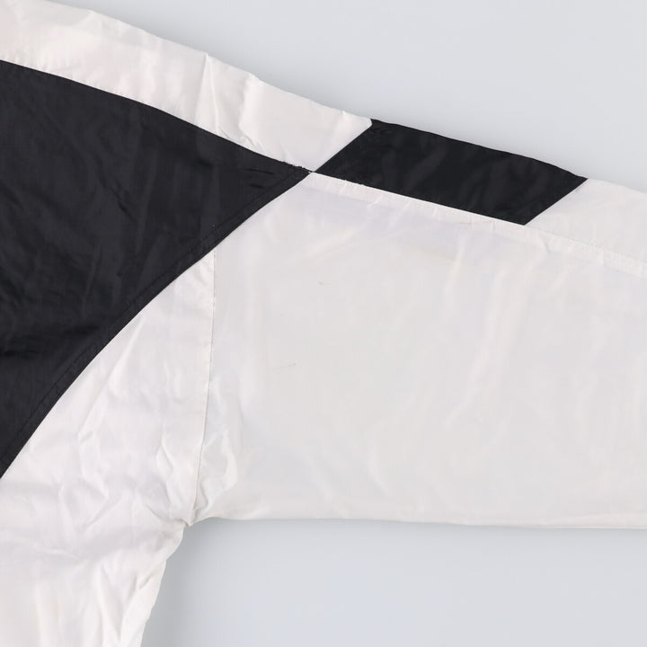 90'S Reebok Men's XXL Vintage Windbreaker unclear black type Vintage Second Hand