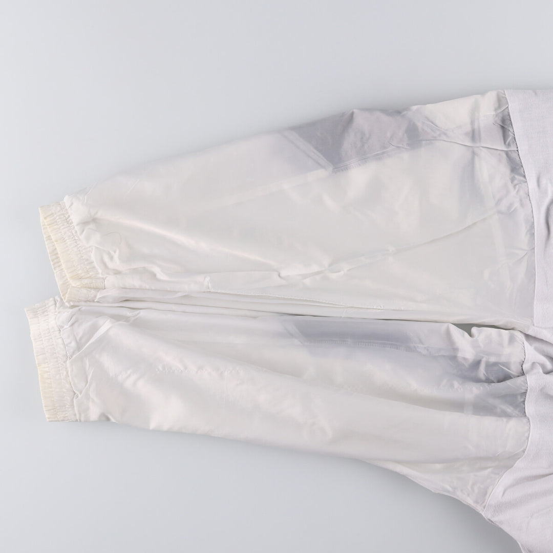 90'S Reebok Men's XXL Vintage Windbreaker unclear black type Vintage Second Hand