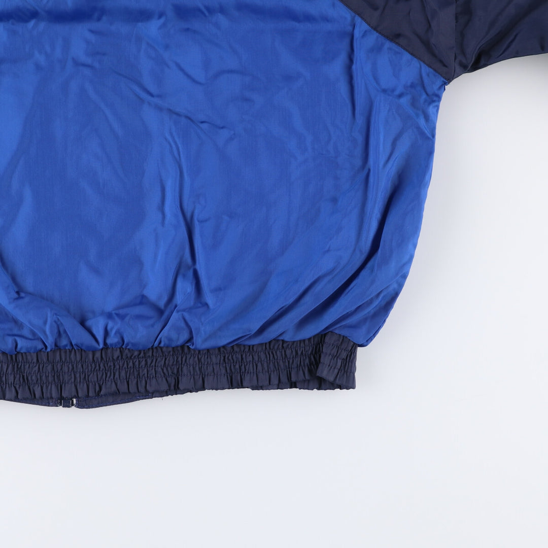 90'S Reebok Back Logo Windbreaker Men's XL Vintage polyester blue type Vintage Second Hand