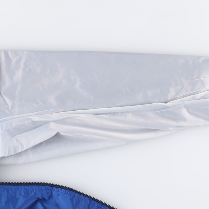 90'S Reebok Back Logo Windbreaker Men's XL Vintage polyester blue type Vintage Second Hand