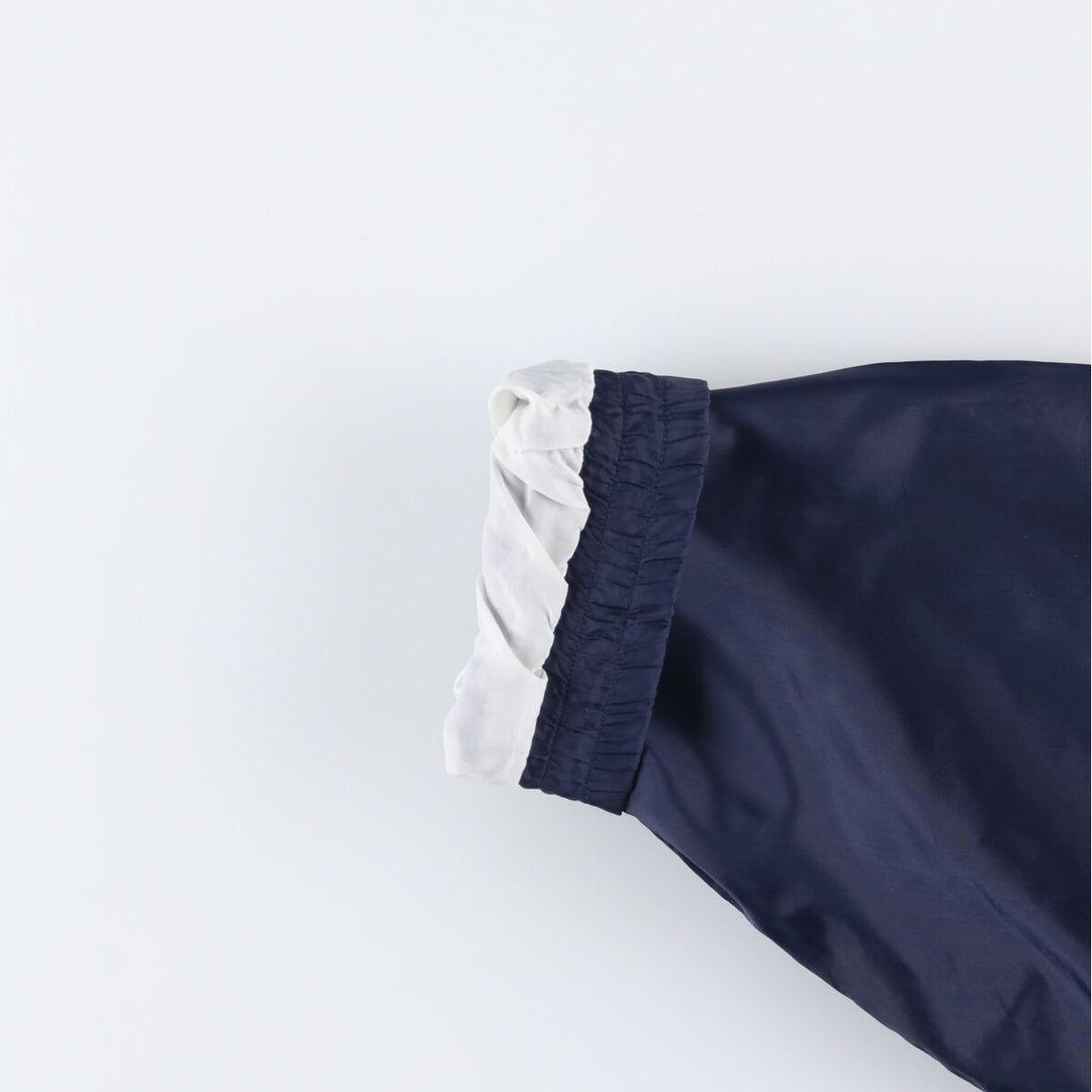 90'S Reebok Back Logo Windbreaker Men's XL Vintage polyester blue type Vintage Second Hand