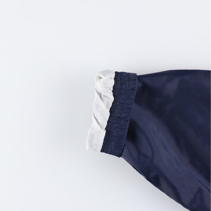 90'S Reebok Back Logo Windbreaker Men's XL Vintage polyester blue type Vintage Second Hand