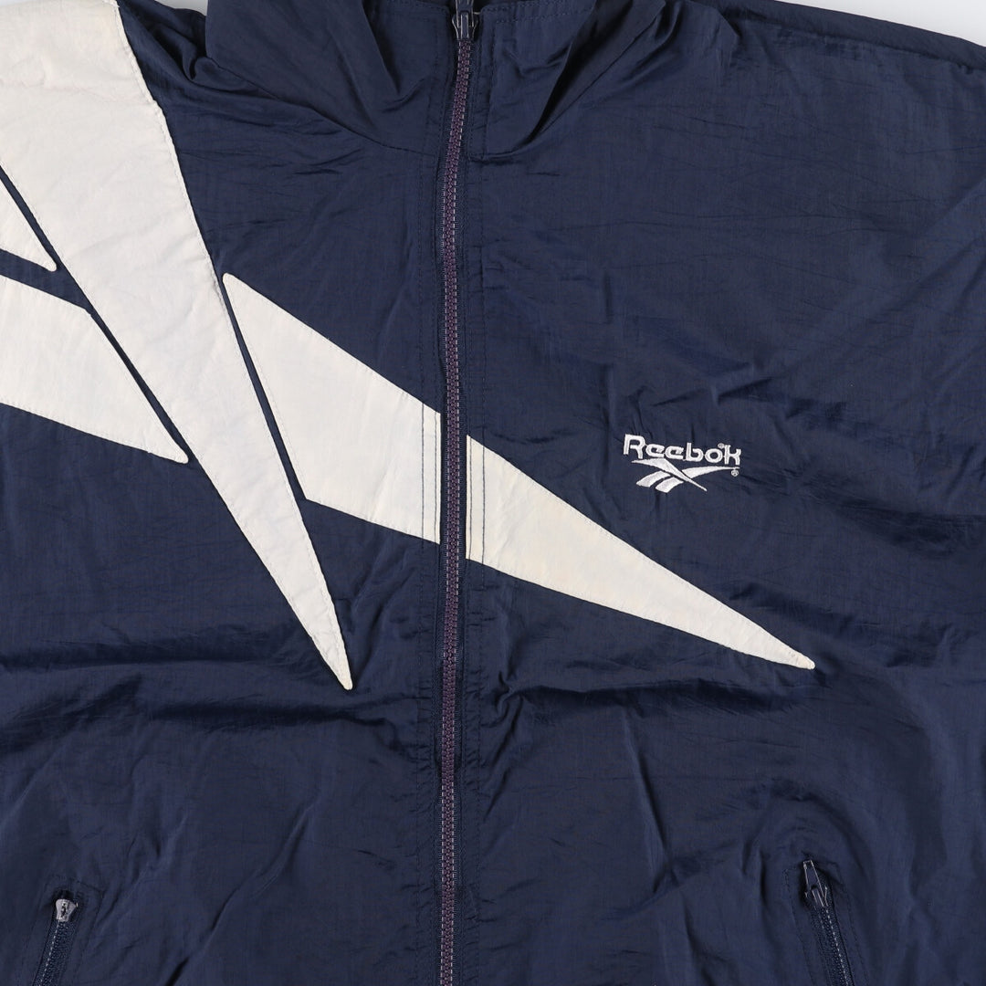 90'S Reebok Windbreaker Men's XL Vintage unclear navy blue type Vintage Second Hand