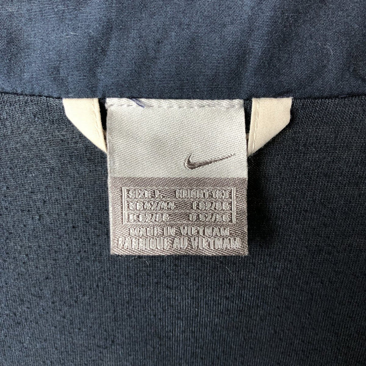00'S Nike Windbreaker Men's Size L polyester navy blue type Vintage Second Hand