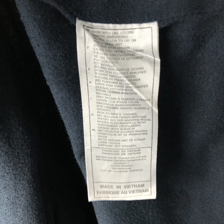 00'S Nike Windbreaker Men's Size L polyester navy blue type Vintage Second Hand