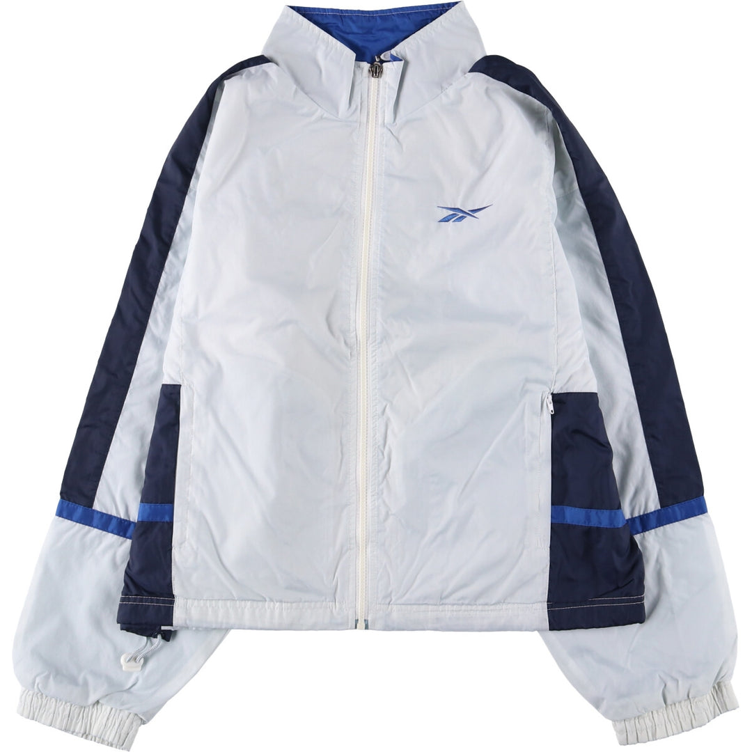 00s~ Reebok nylon jacket, men's size L Nylon Blue type light blue Vintage Second Hand