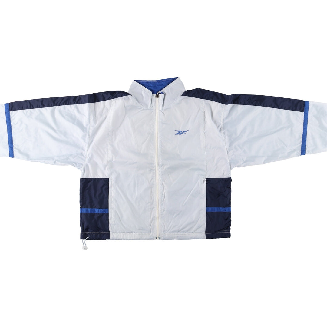 00s~ Reebok nylon jacket, men's size L Nylon Blue type light blue Vintage Second Hand