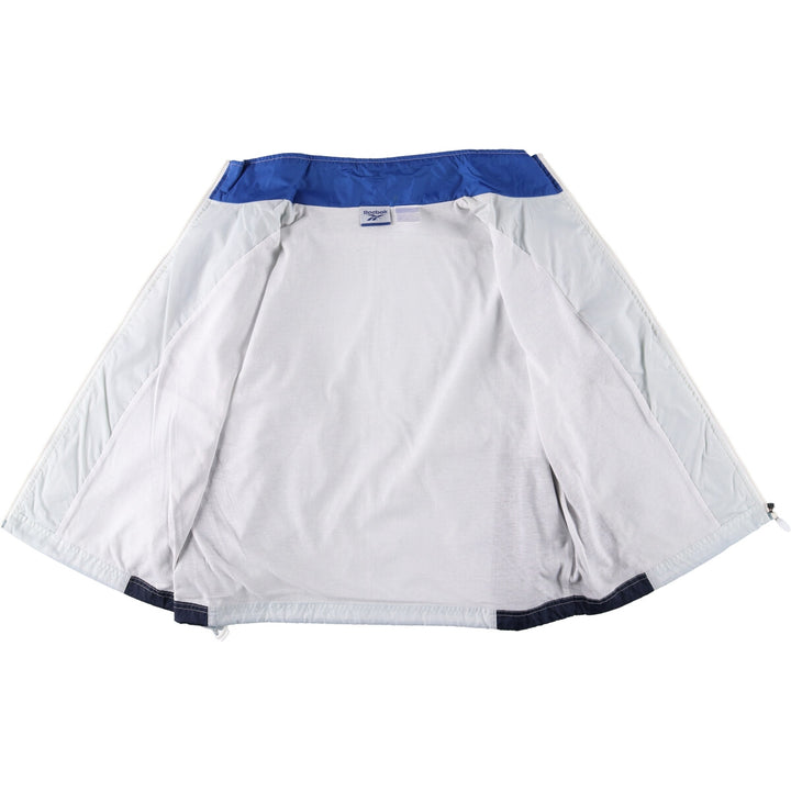 00s~ Reebok nylon jacket, men's size L Nylon Blue type light blue Vintage Second Hand