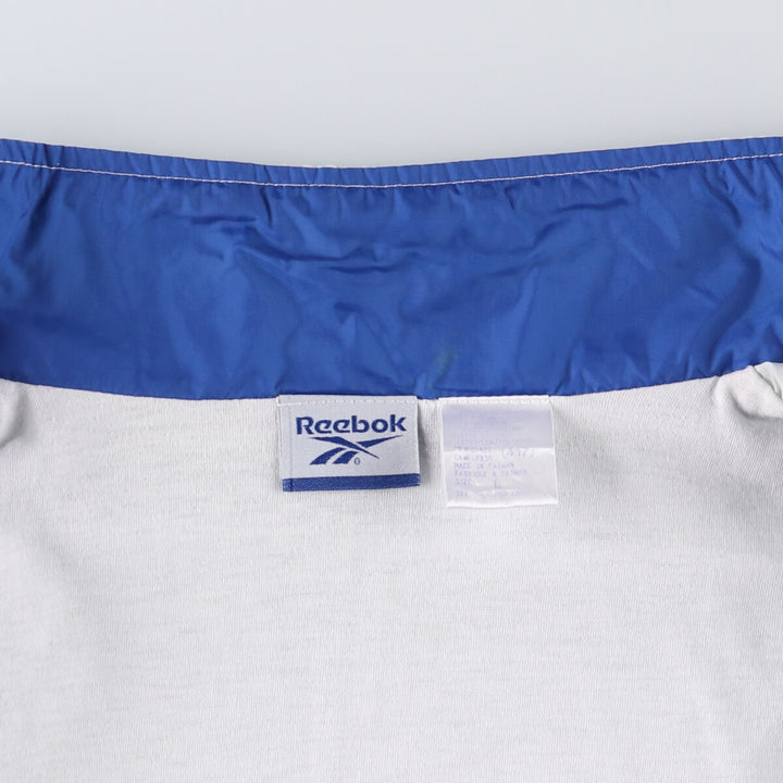 00s~ Reebok nylon jacket, men's size L Nylon Blue type light blue Vintage Second Hand