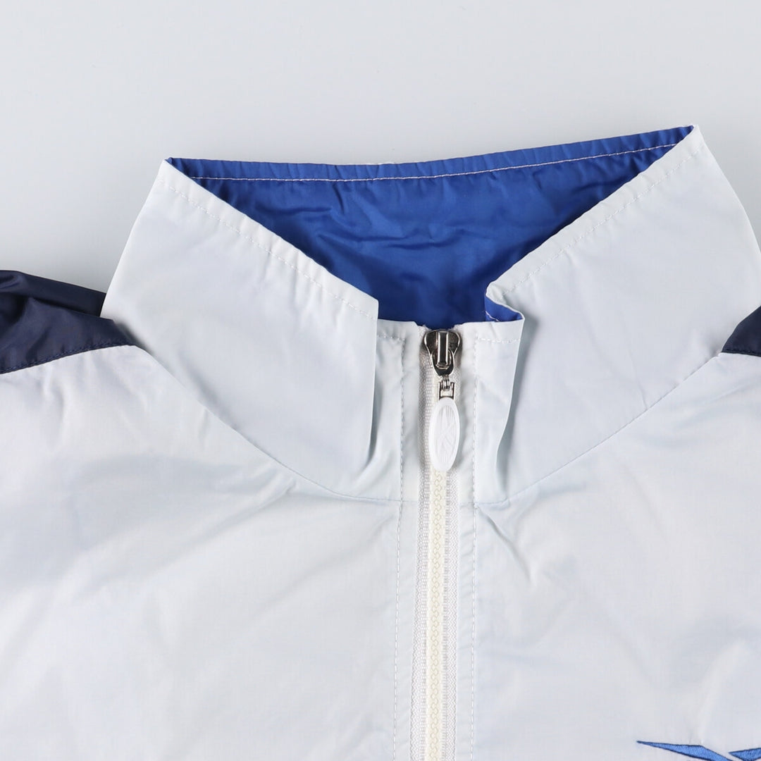 00s~ Reebok nylon jacket, men's size L Nylon Blue type light blue Vintage Second Hand