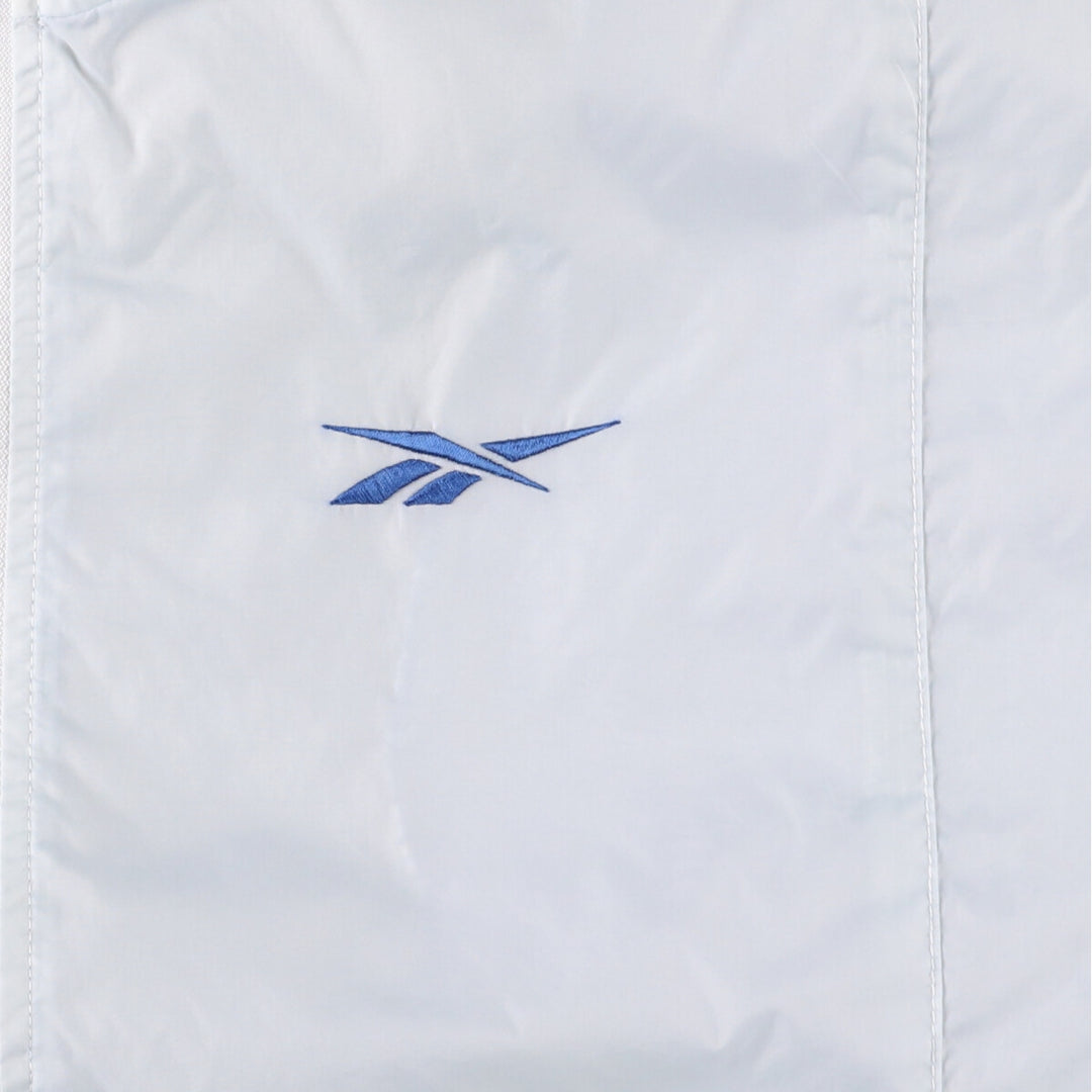 00s~ Reebok nylon jacket, men's size L Nylon Blue type light blue Vintage Second Hand