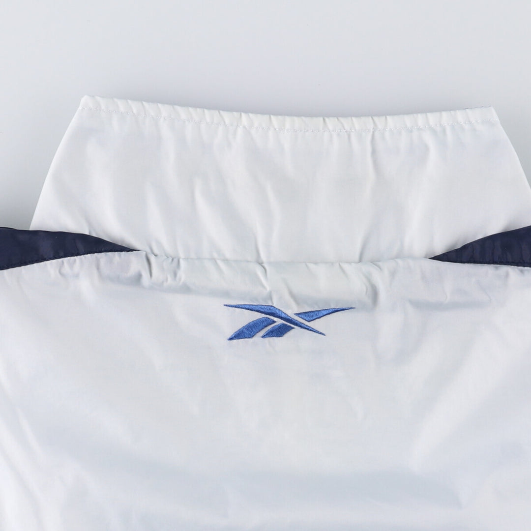 00s~ Reebok nylon jacket, men's size L Nylon Blue type light blue Vintage Second Hand