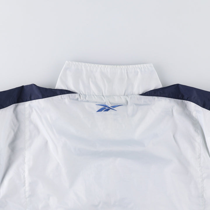 00s~ Reebok nylon jacket, men's size L Nylon Blue type light blue Vintage Second Hand