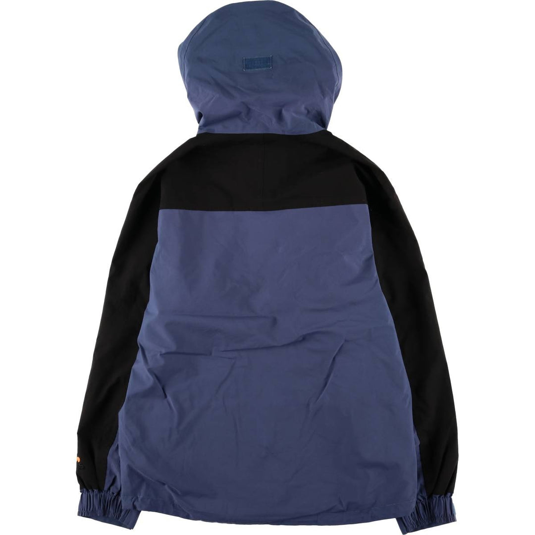 90'S EMS GORE-TEX Mountain Parka Shell Jacket, Men's Size Small, Vintage polyester navy blue type Vintage Second Hand