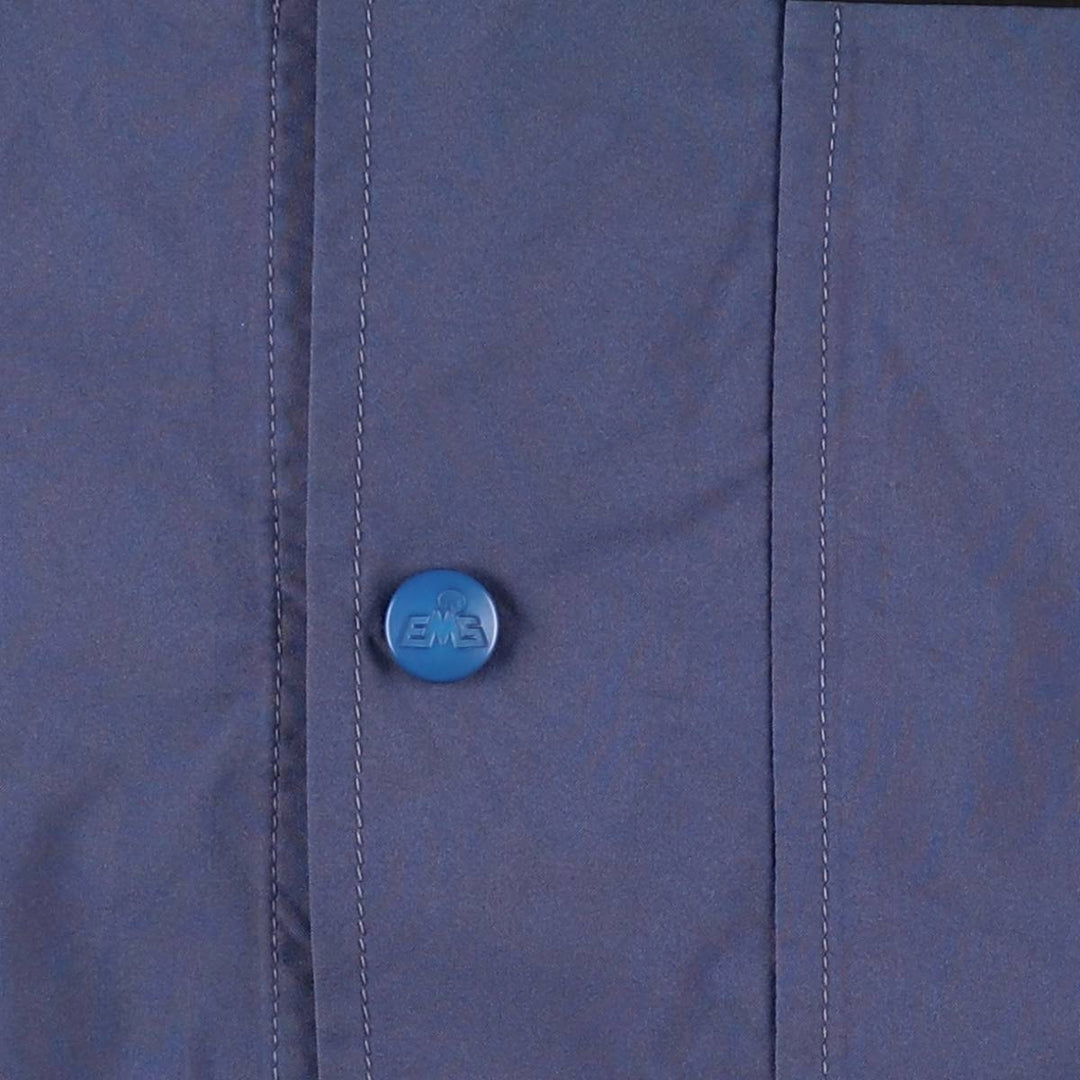 90'S EMS GORE-TEX Mountain Parka Shell Jacket, Men's Size Small, Vintage polyester navy blue type Vintage Second Hand