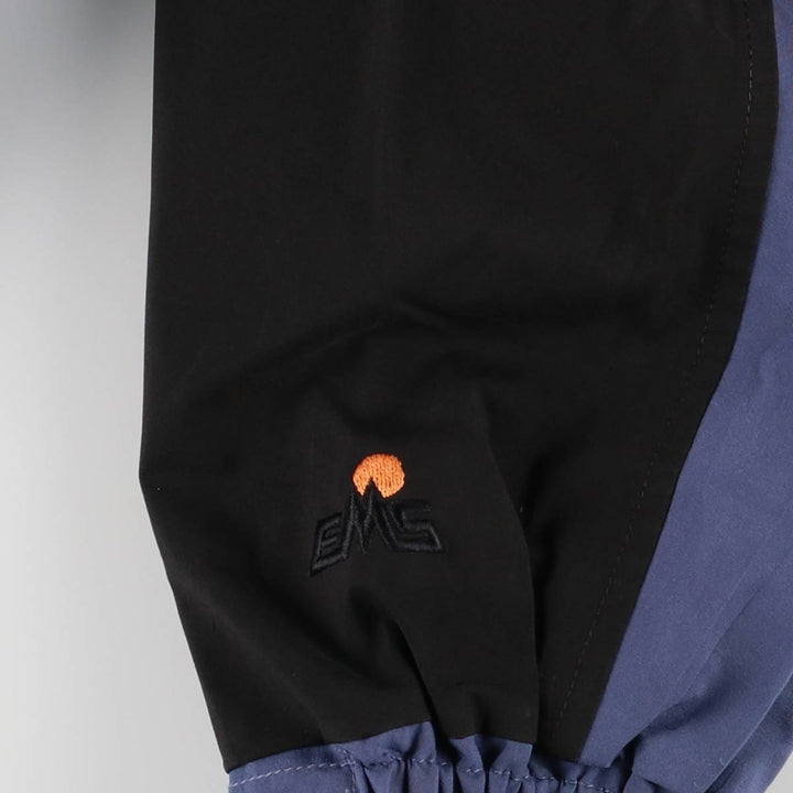 90'S EMS GORE-TEX Mountain Parka Shell Jacket, Men's Size Small, Vintage polyester navy blue type Vintage Second Hand