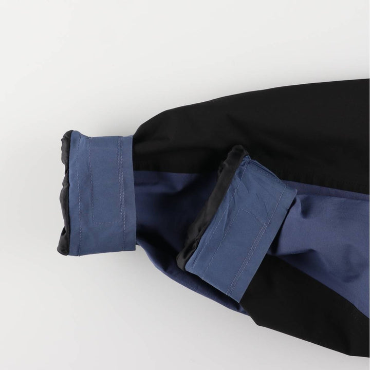 90'S EMS GORE-TEX Mountain Parka Shell Jacket, Men's Size Small, Vintage polyester navy blue type Vintage Second Hand