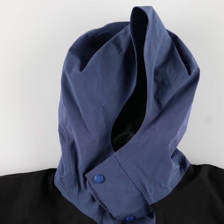 90'S EMS GORE-TEX Mountain Parka Shell Jacket, Men's Size Small, Vintage polyester navy blue type Vintage Second Hand