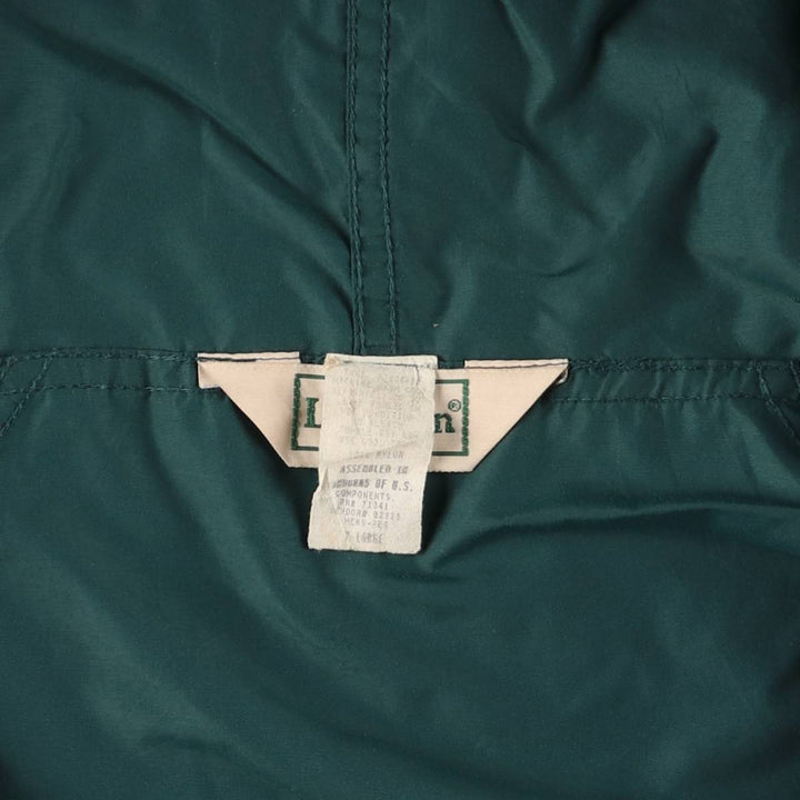 Vintage LLBean Men's Anorak Parka (Size XL) from the 1980'S to 1990s Nylon green type Vintage Second Hand