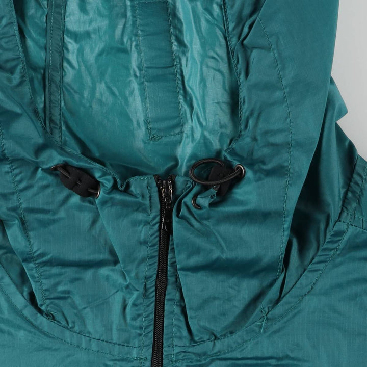 90s-00'S Columbia Packable Ripstop Anorak Parka, Men's XL Nylon green type Vintage Second Hand