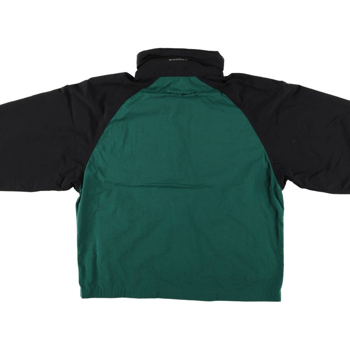 2000'S WOOLRICH nylon jacket, men's size M Nylon black type Vintage Second Hand