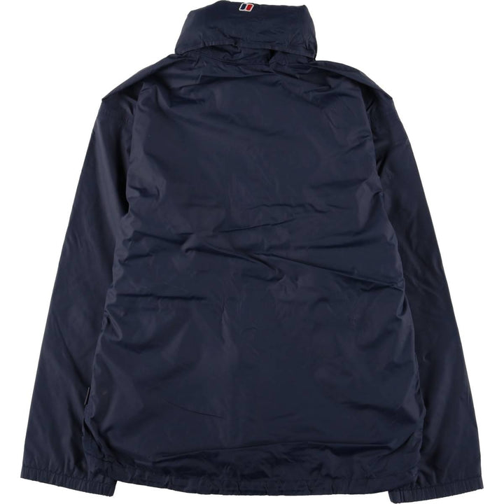 Berghaus BERGHAUS Ripstop Mountain Jacket, Shell Jacket, Men's Size M Nylon navy blue type Vintage Second Hand
