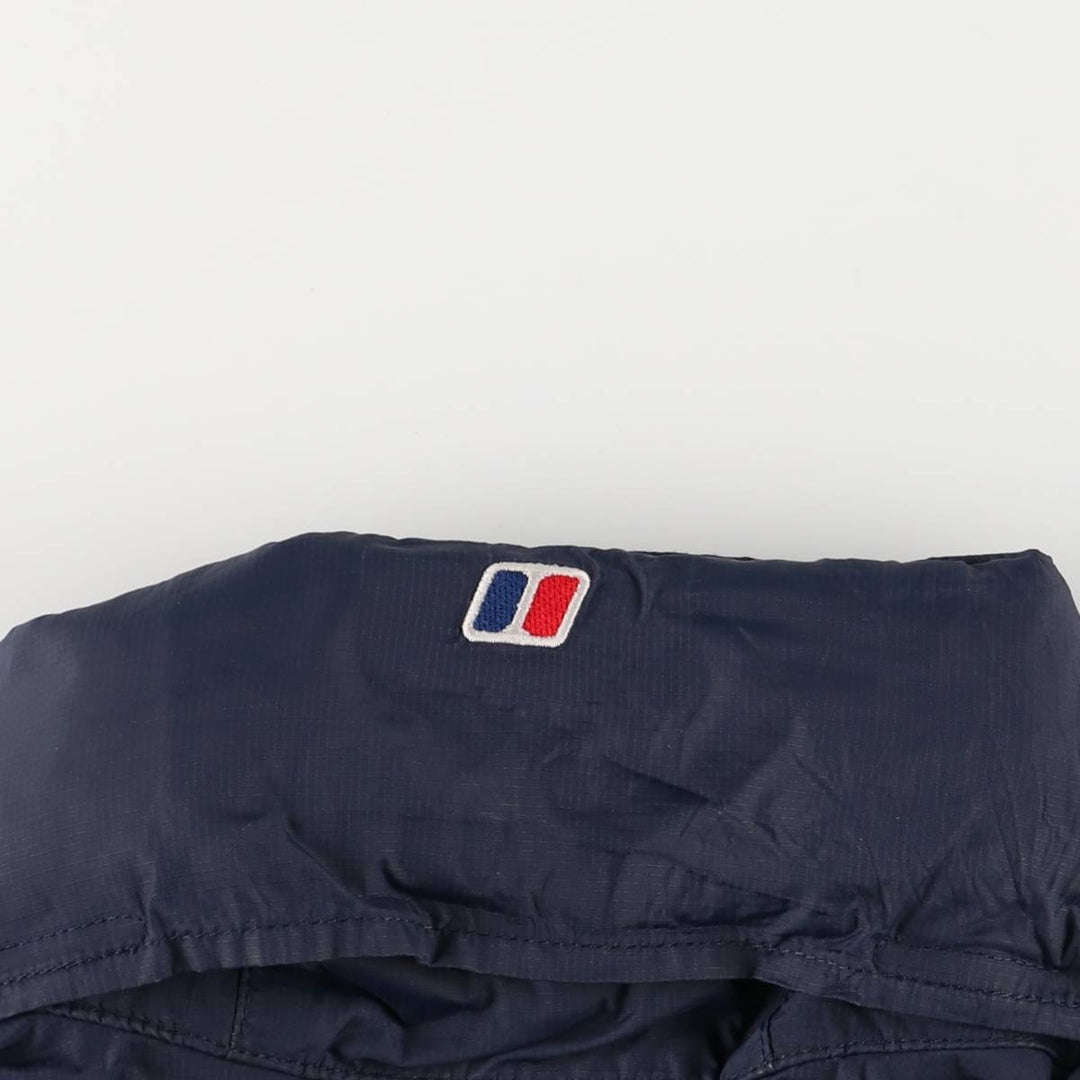 Berghaus BERGHAUS Ripstop Mountain Jacket, Shell Jacket, Men's Size M Nylon navy blue type Vintage Second Hand