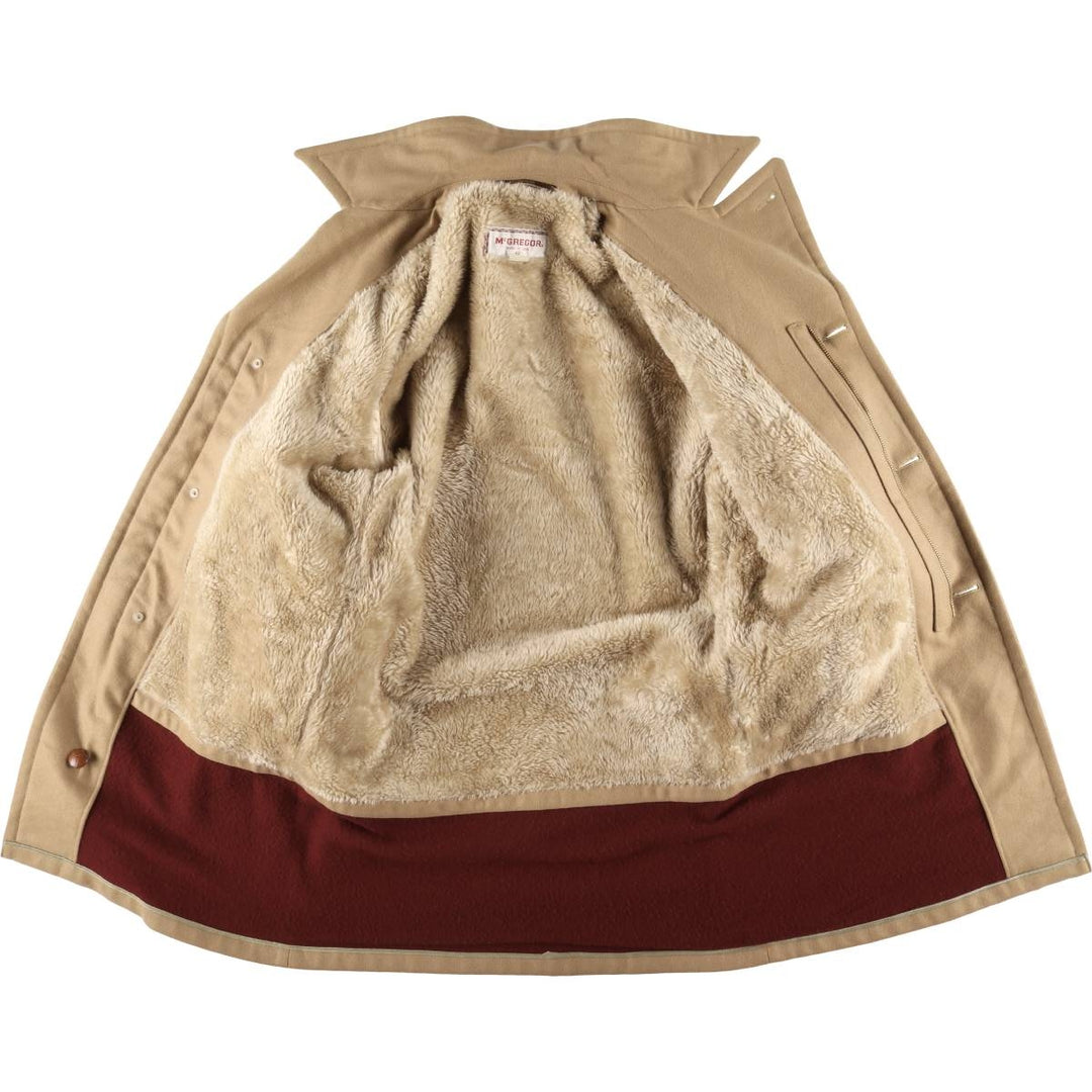 Vintage 1980'S McGREGOR long coat, made in the USA, men's size XL unclear Beige type Vintage Second Hand