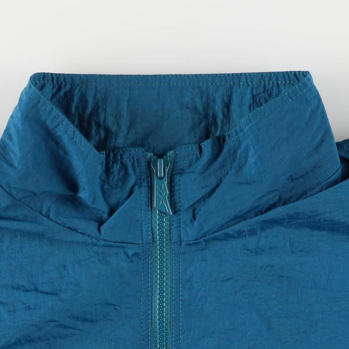 90'S Reebok Men's XXL Vintage Windbreaker unclear blue type Vintage Second Hand