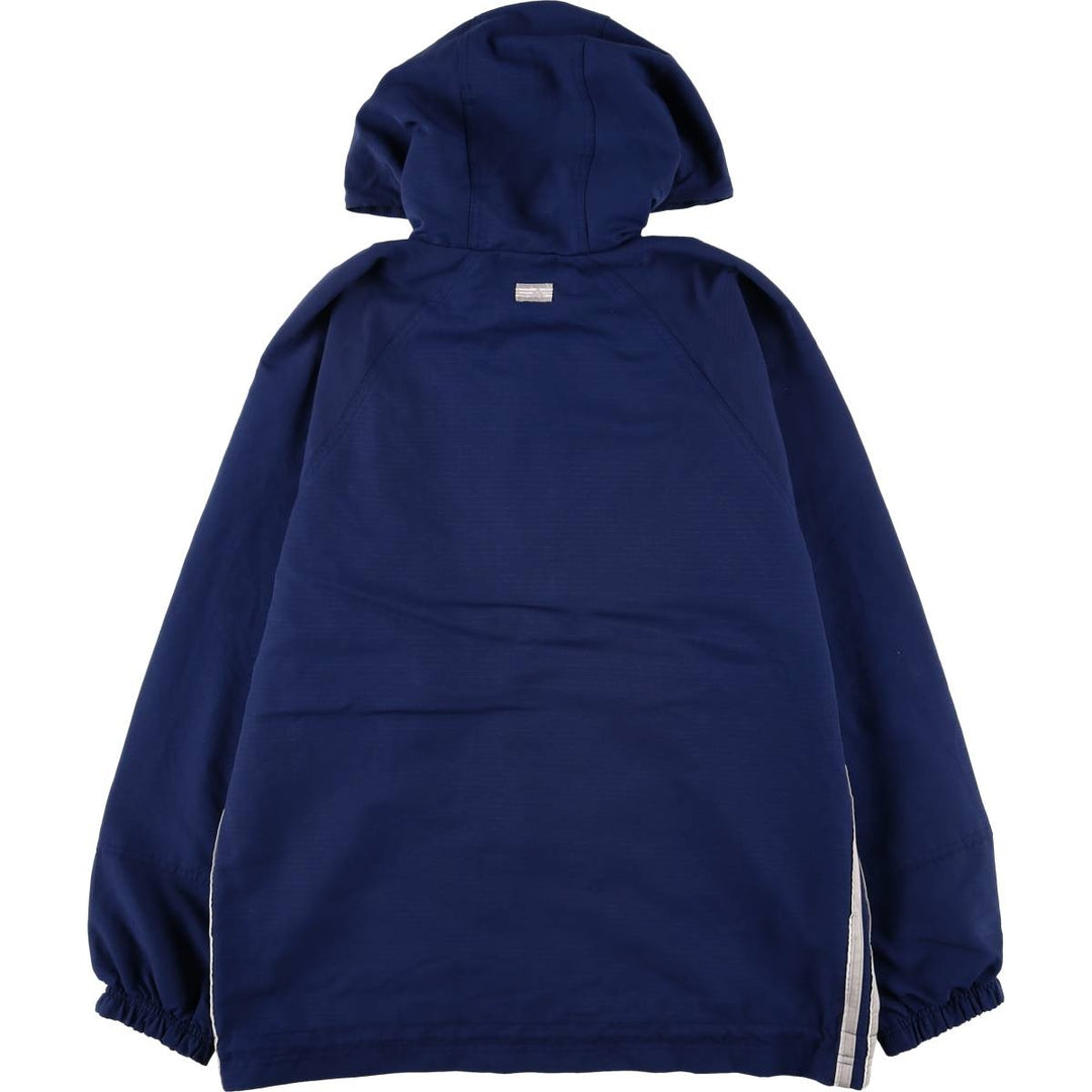 Vintage 90'S Adidas Ripstop Anorak Parka, Men's Size Medium polyester navy blue type Vintage Second Hand
