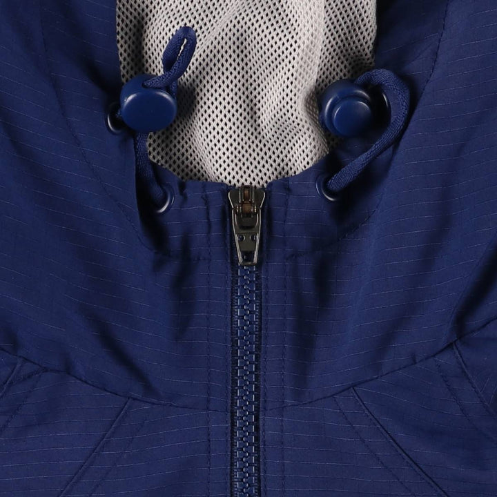 Vintage 90'S Adidas Ripstop Anorak Parka, Men's Size Medium polyester navy blue type Vintage Second Hand