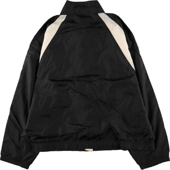 00s~ Reebok Windbreaker Men's XL size unclear black type Vintage Second Hand