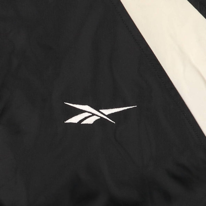 00s~ Reebok Windbreaker Men's XL size unclear black type Vintage Second Hand