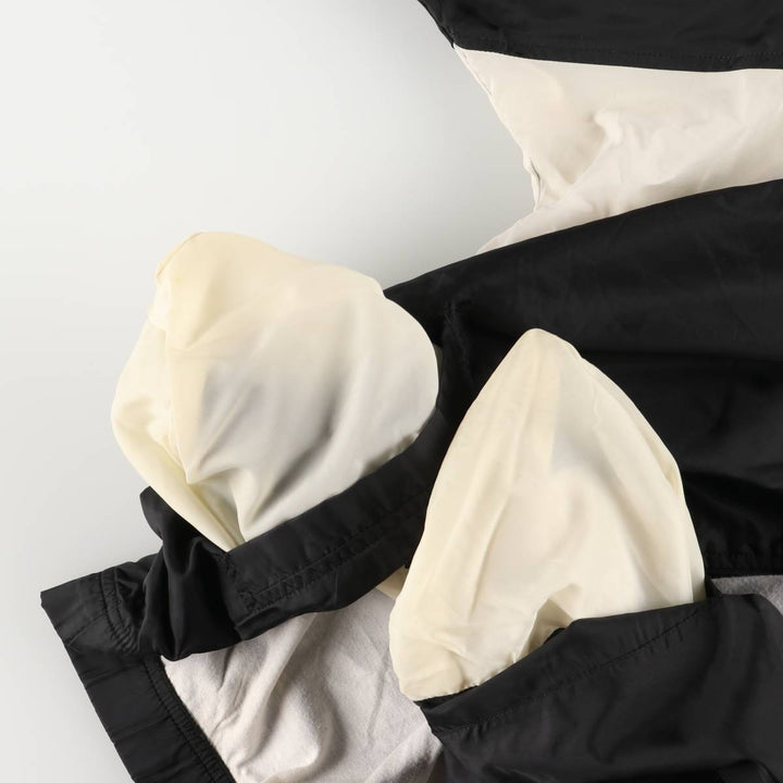 00s~ Reebok Windbreaker Men's XL size unclear black type Vintage Second Hand