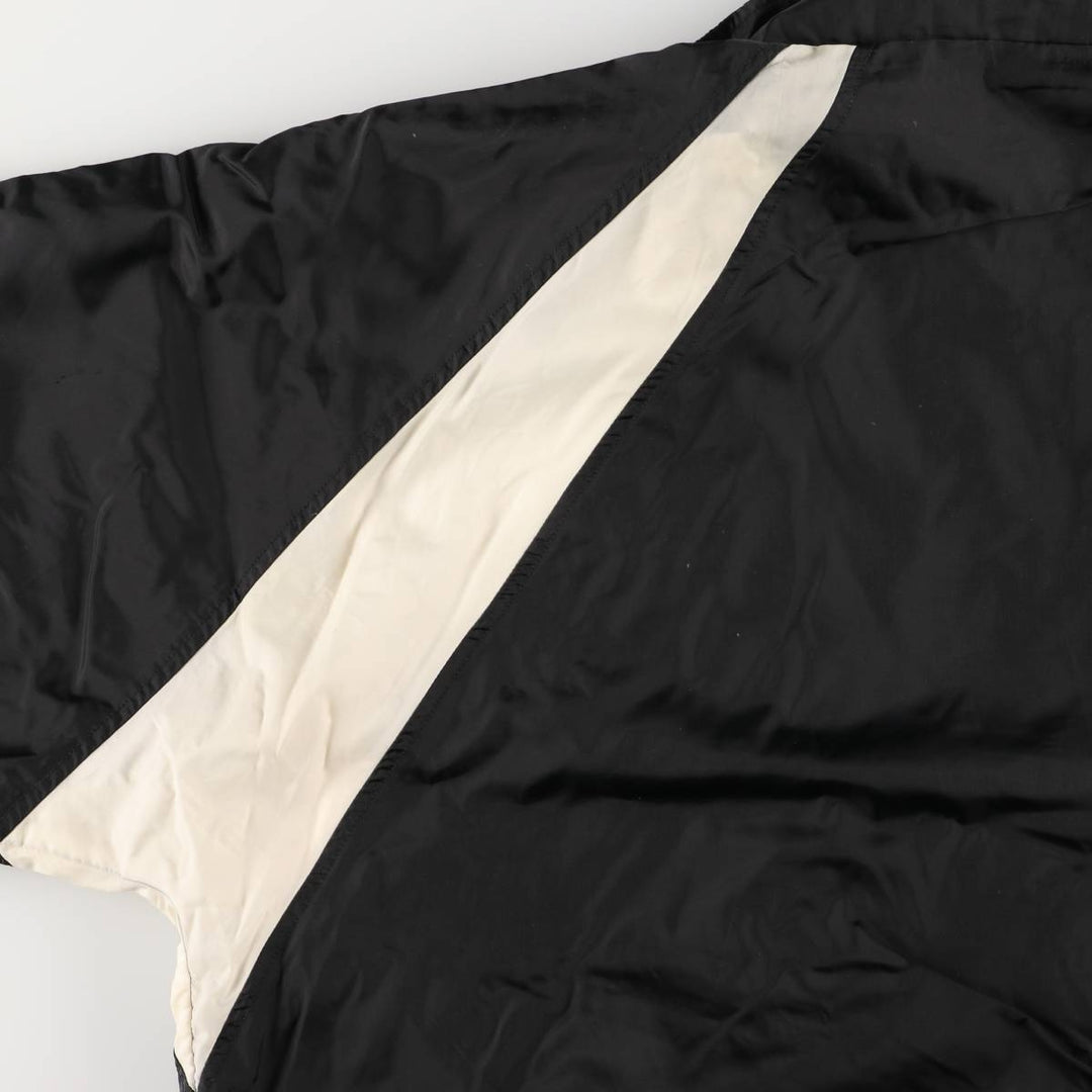 00s~ Reebok Windbreaker Men's XL size unclear black type Vintage Second Hand