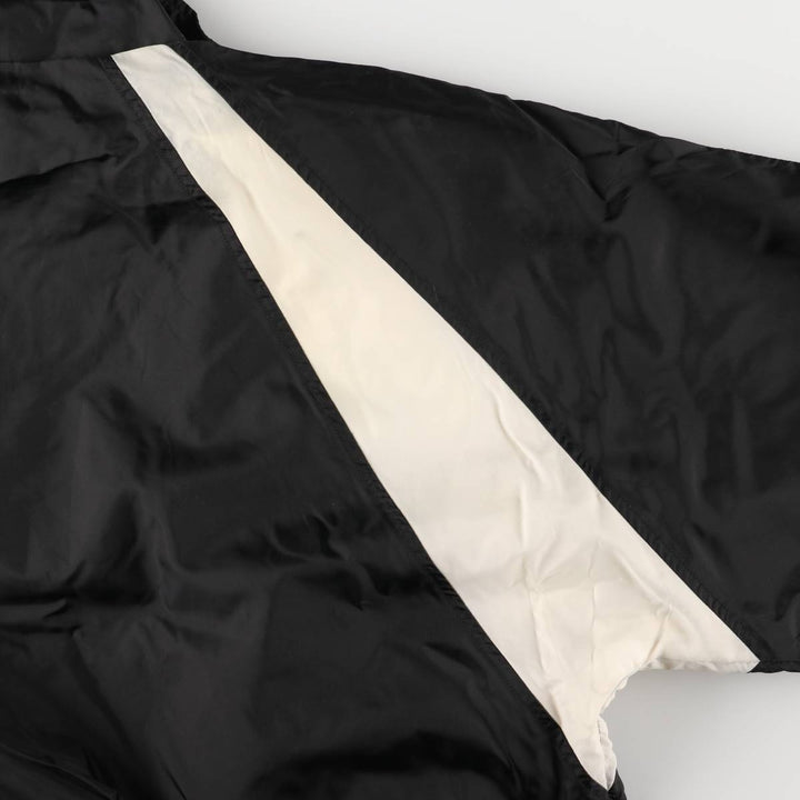 00s~ Reebok Windbreaker Men's XL size unclear black type Vintage Second Hand