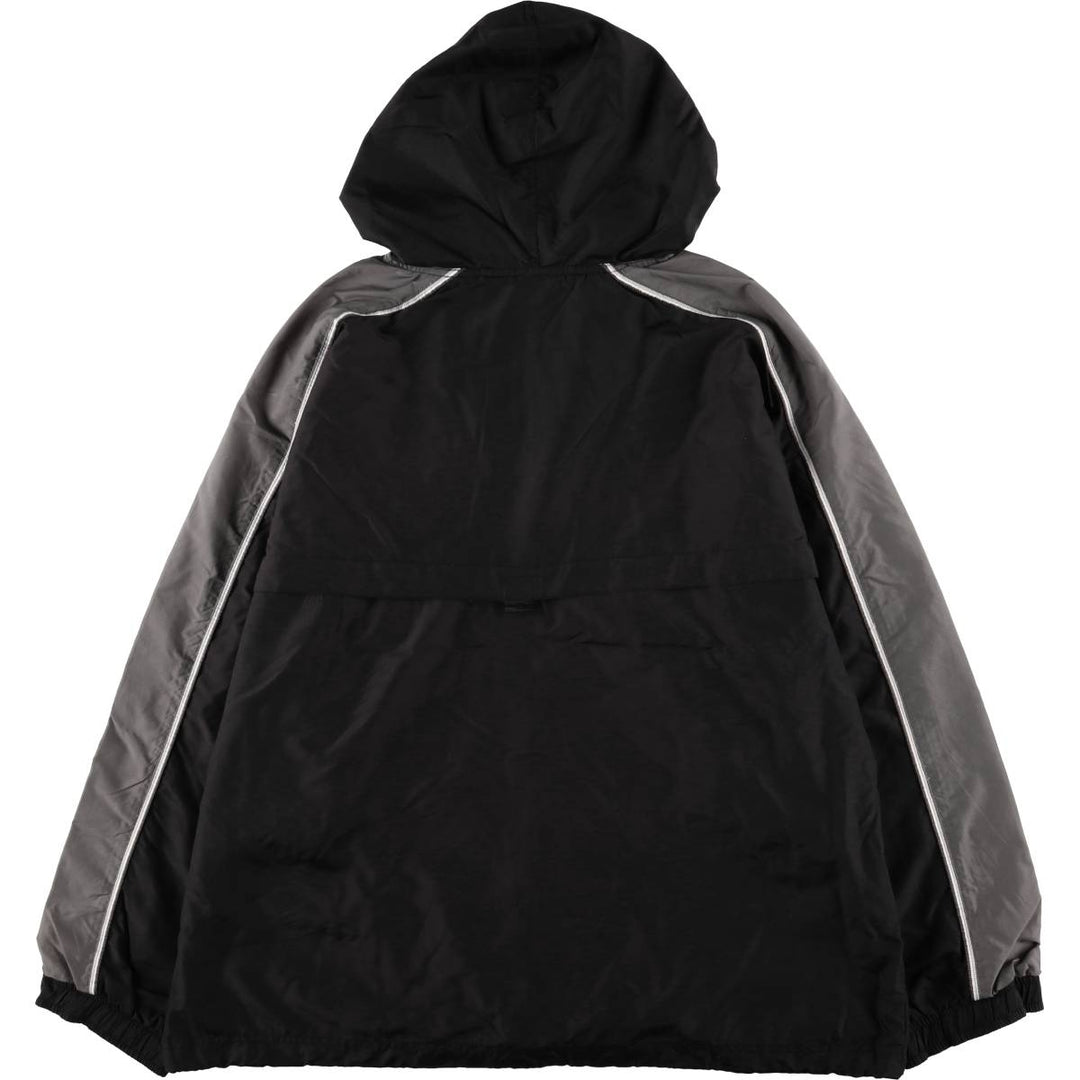 2000s~ Reebok Anorak Parka Men's XL Nylon black type Vintage Second Hand