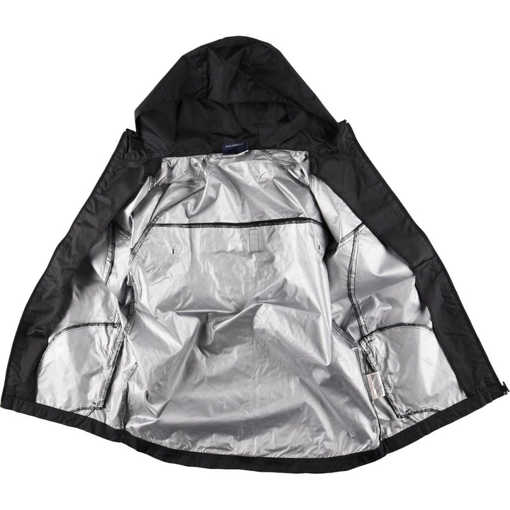 2000'S Umbro Back Logo Nylon Parka, Men's Size XS Nylon black type Vintage Second Hand