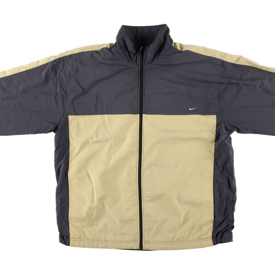 00'S Nike Windbreaker Men's Size L unclear ocher yellow type Vintage Second Hand