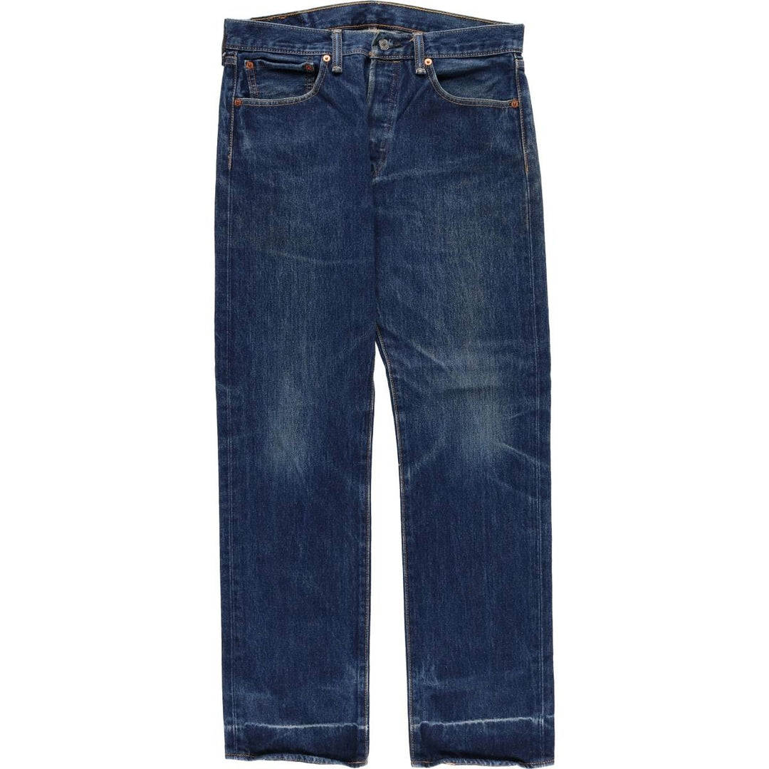 Levi's 501 straight denim pants for men, size W33 unclear blue type Vintage Second Hand