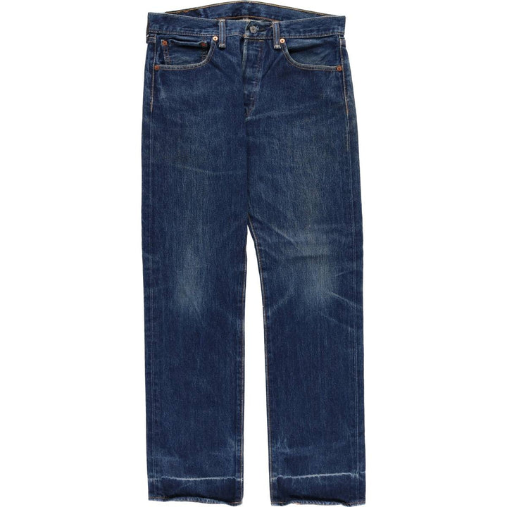 Levi's 501 straight denim pants for men, size W33 unclear blue type Vintage Second Hand