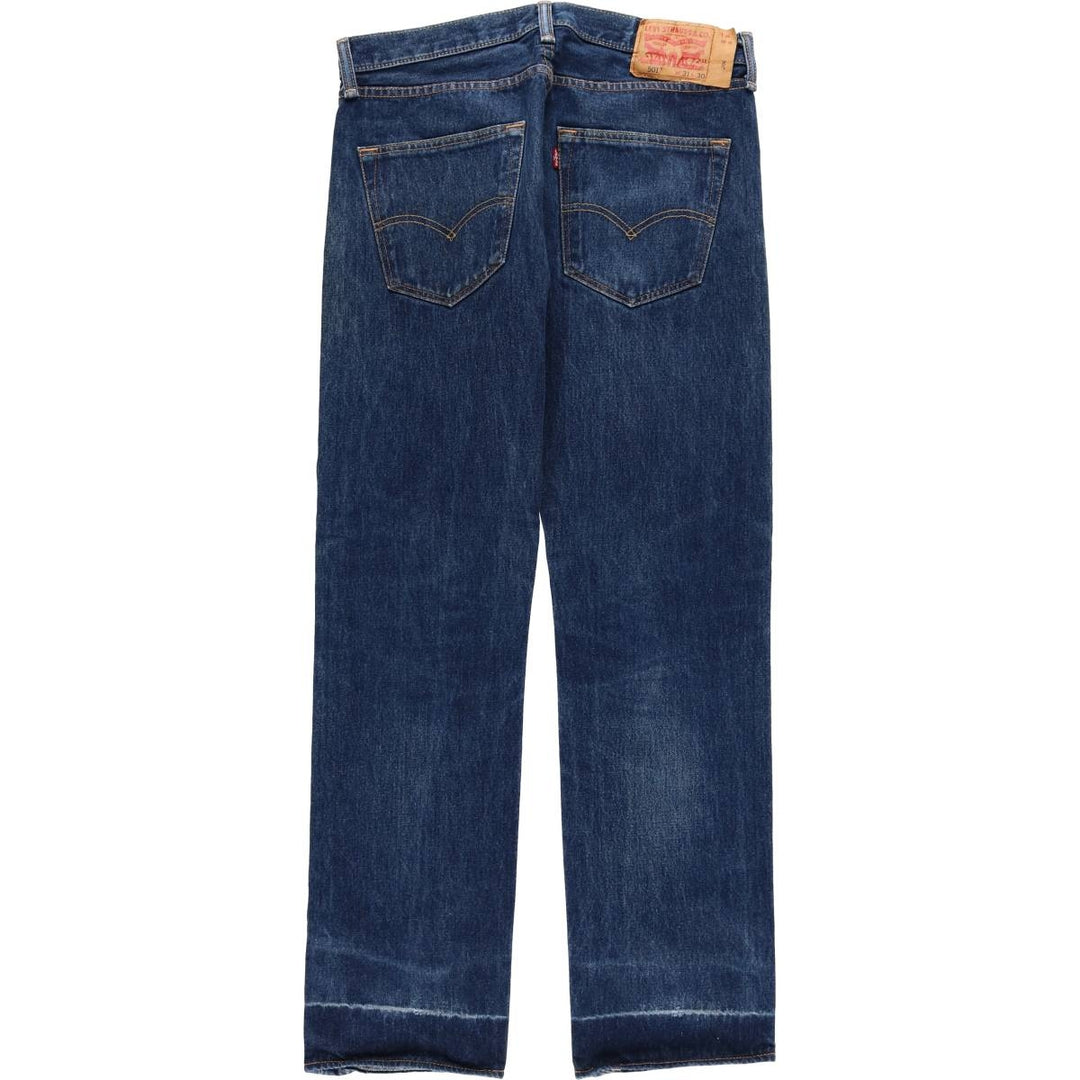 Levi's 501 straight denim pants for men, size W33 unclear blue type Vintage Second Hand